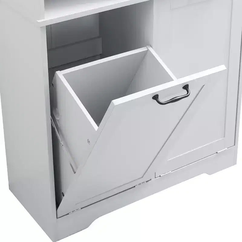 Grande armoire de rangement autonome Sharp avec étagères réglables et portes