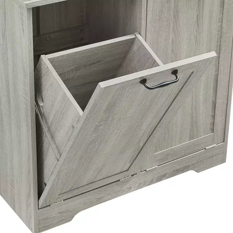Grande armoire de rangement autonome Sharp avec étagères réglables et portes