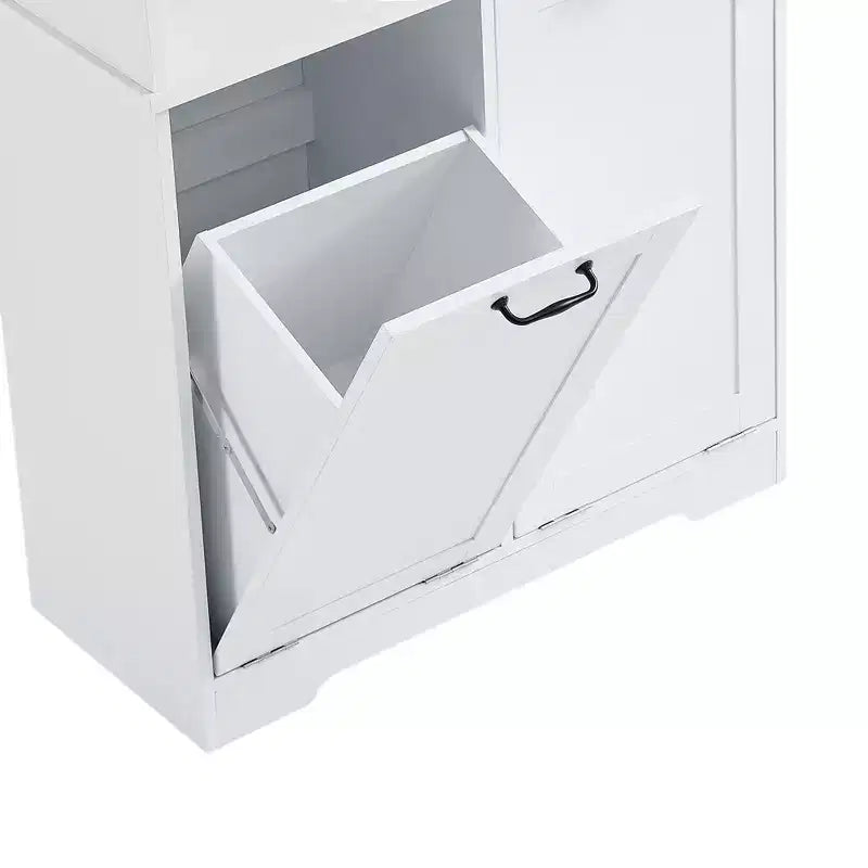 Grande armoire de rangement autonome Sharp avec étagères réglables et portes