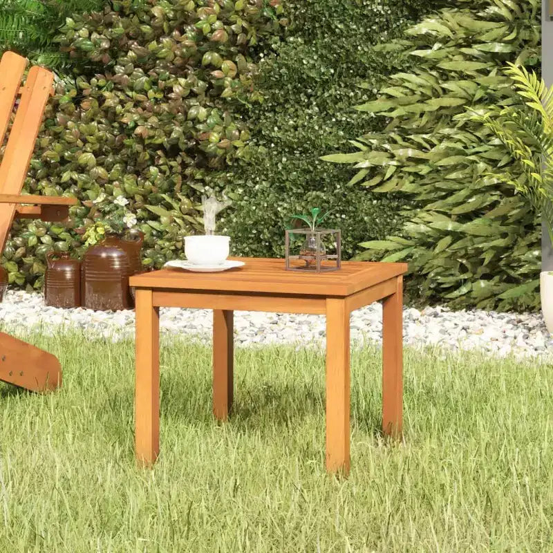 Table basse 40x40x36 cm Bois d'acacia massif
