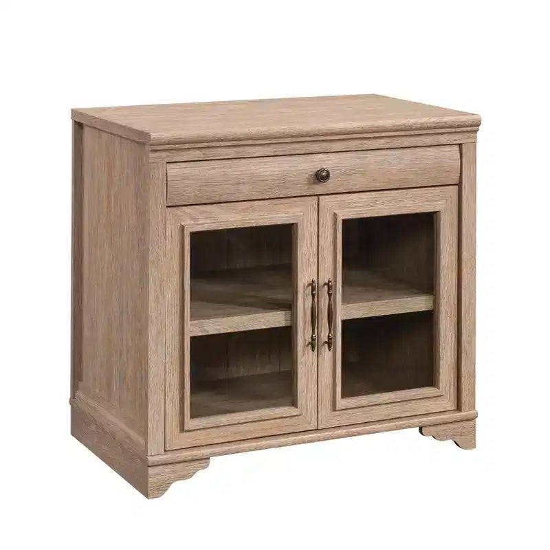Meuble de rangement de bureau compact en bois